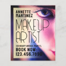 Search for beauty salon advertisement flyers Makeup