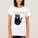 Search for black cats rule tshirts Kitty