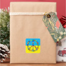 Search for flag of peace stickers Blue and yellow