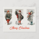 Search for vintage christmas children postcards Retro