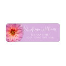 Search for zinnia return address labels Pretty