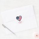 Search for patriotic wedding stickers Flag