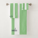 Search for sage green bath towels Monogrammed