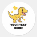 Search for cartoon dinosaur stickers Kids