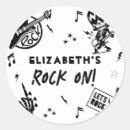 Search for classic rock stickers Electric guitar