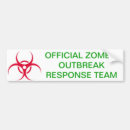 Search for zombie bumper stickers Outbreak