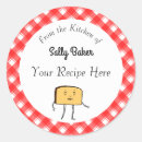 Search for vintage baking stickers Homemade
