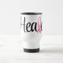 Search for breast cancer travel mugs Pink