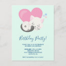Search for big cat birthday invitations Animal