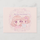 Search for anime design postcards Cute