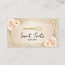 Search for pastry chef business cards Bakery