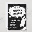 Search for hip hop party invitations Black