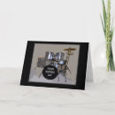 Search for drums birthday cards Band