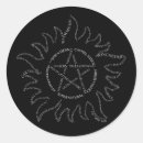 Search for supernatural stickers Pentagram