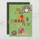 Search for funky christmas invitations Green