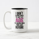 Search for funny age mugs Typography