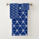 Search for japanese bath towels Blue and white