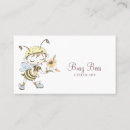 Search for character business cards Watercolor