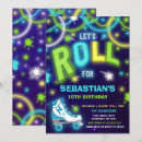 Search for glow in the dark skating invitations Neon