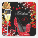 Search for gold bubble stickers Red