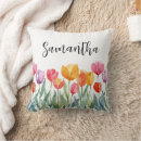 Search for spring flower cushions Tulips
