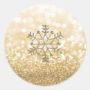 Search for gold glitter snowflake stickers Cute