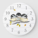 Search for black and white bird clocks Cute
