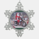 Search for santa on motorcycle christmas tree decorations Reindeer