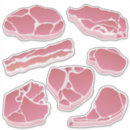 Search for bacon strip stickers Pork
