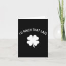 Search for pinch cards Shamrock
