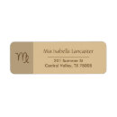 Search for zodiac sign return address labels Astrology