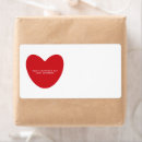 Search for valentines day business supplies Red heart