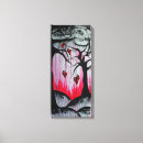 Search for heart tree canvas prints Trees