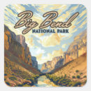 Search for big bend stickers National park