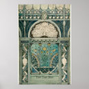 Search for french peacock art Nouveau