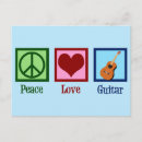 Search for guitarist postcards Guitar player