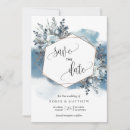 Search for dusty blue wedding save the dates Calligraphy