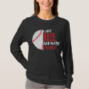 Search for baseball womens tshirts Red