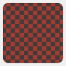 Search for red and black plaid stickers Chequered pattern