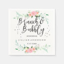 Search for brunch and bubbly napkins Floral