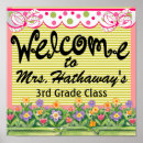 Search for welcome to classroom posters Education