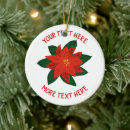Search for poinsettia christmas tree decorations Floral