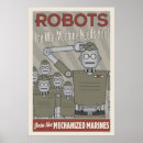Search for retro robot posters Science fiction