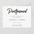 Search for postponed wedding announcement cards Elegant