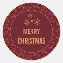 Search for elegant burgundy stickers Gold and burgundy red