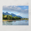 Search for laos postcards Vang vieng
