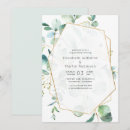 Search for eucalyptus couples shower invitations Geometric