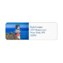 Search for coastal lighthouse return address labels Beacon