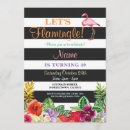 Search for flamingo 50th birthday invitations Aloha