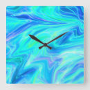 Search for abstract painting blue clocks Sea